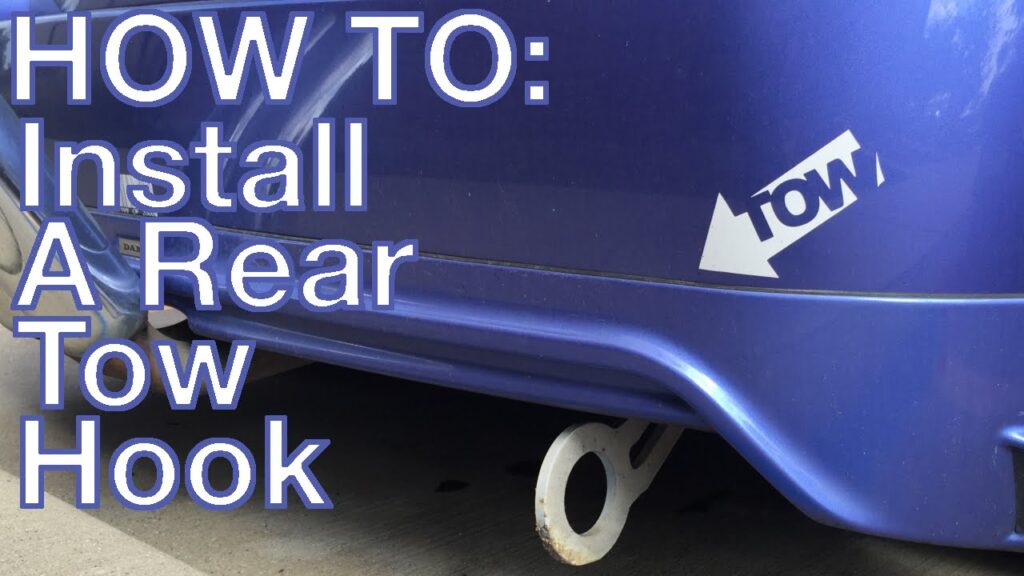 How Do You Install A Rear Tow Hook?