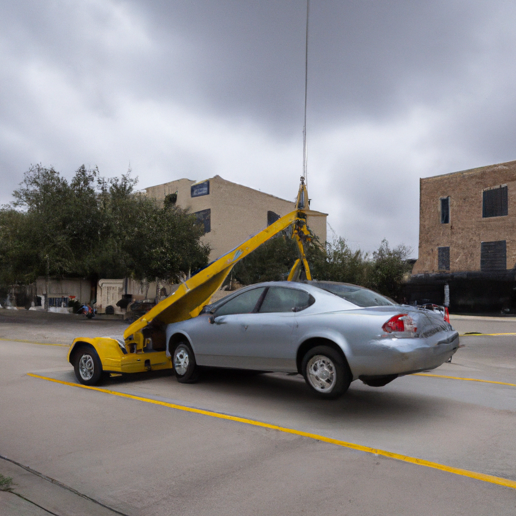 How long before a car in Texas can be towed if parked?
